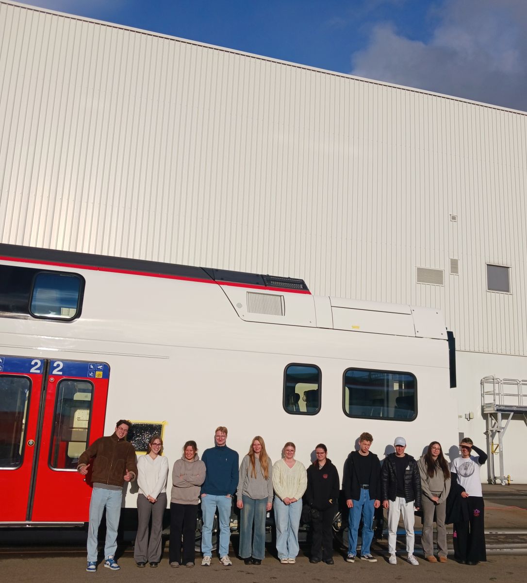 Die Hif Klassen 5g Und 6g Zu Gast Bei Stadler Rail, St. Margrethen