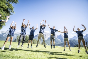 Sponsorenlauf im Rahmen des Unterengadiner Sommerlaufs